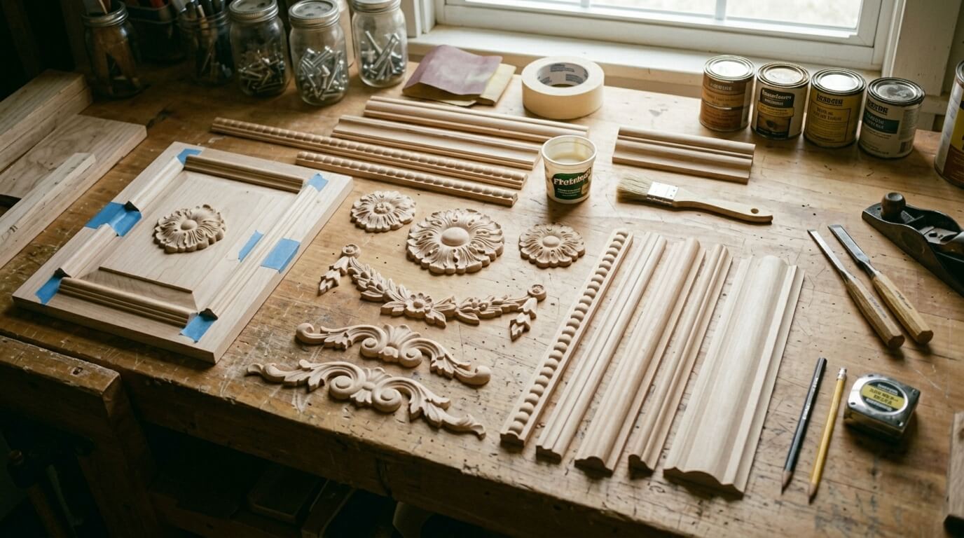 Decorative Wood Appliques, Mouldings & Trim for Furniture: The Complete Guide