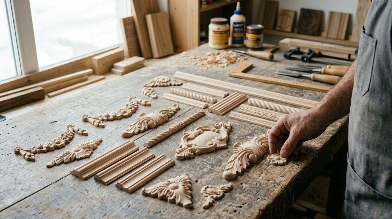 Decorative Wood Appliques, Mouldings & Trim for Furniture: The Complete Guide