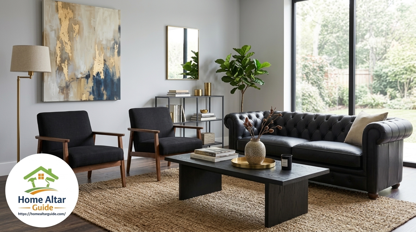 Black Furniture Living Room Decorating Ideas That Actually Work