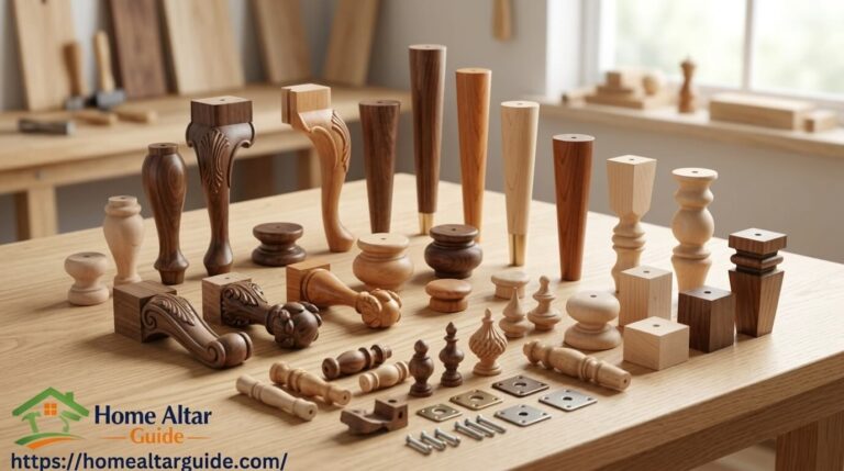 Decorative Wooden Furniture Legs, Feet & Components: A Complete Guide