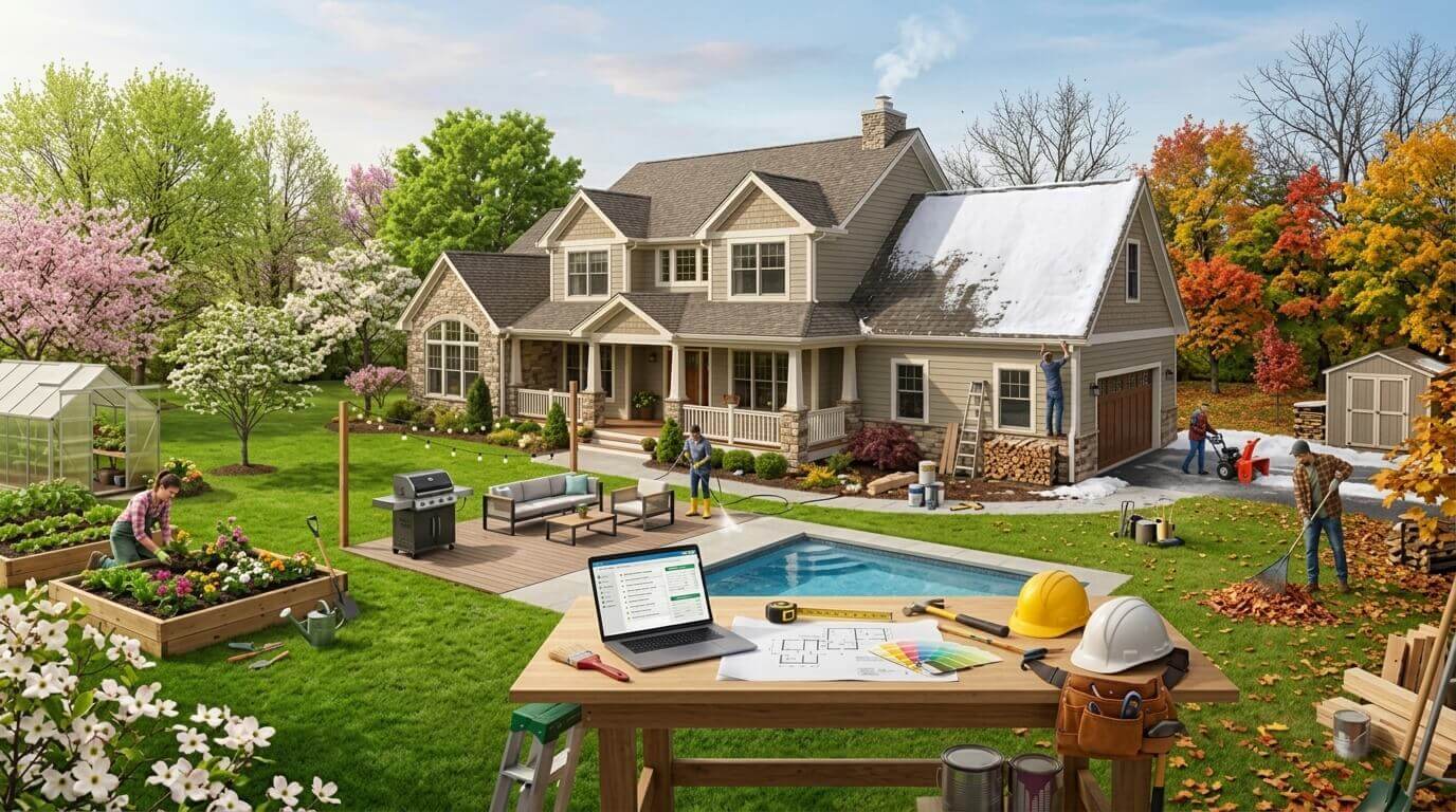 Seasonal Home Improvements: Your Complete Year-Round Guide