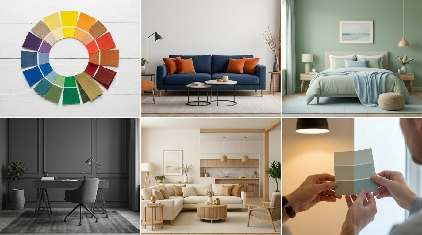 Color Wheel for Interior Decorating: A Complete Guide to Using Color Like a Pro