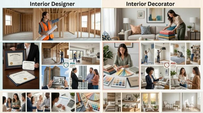 Interior Designer vs Interior Decorator: Key Differences Explained
