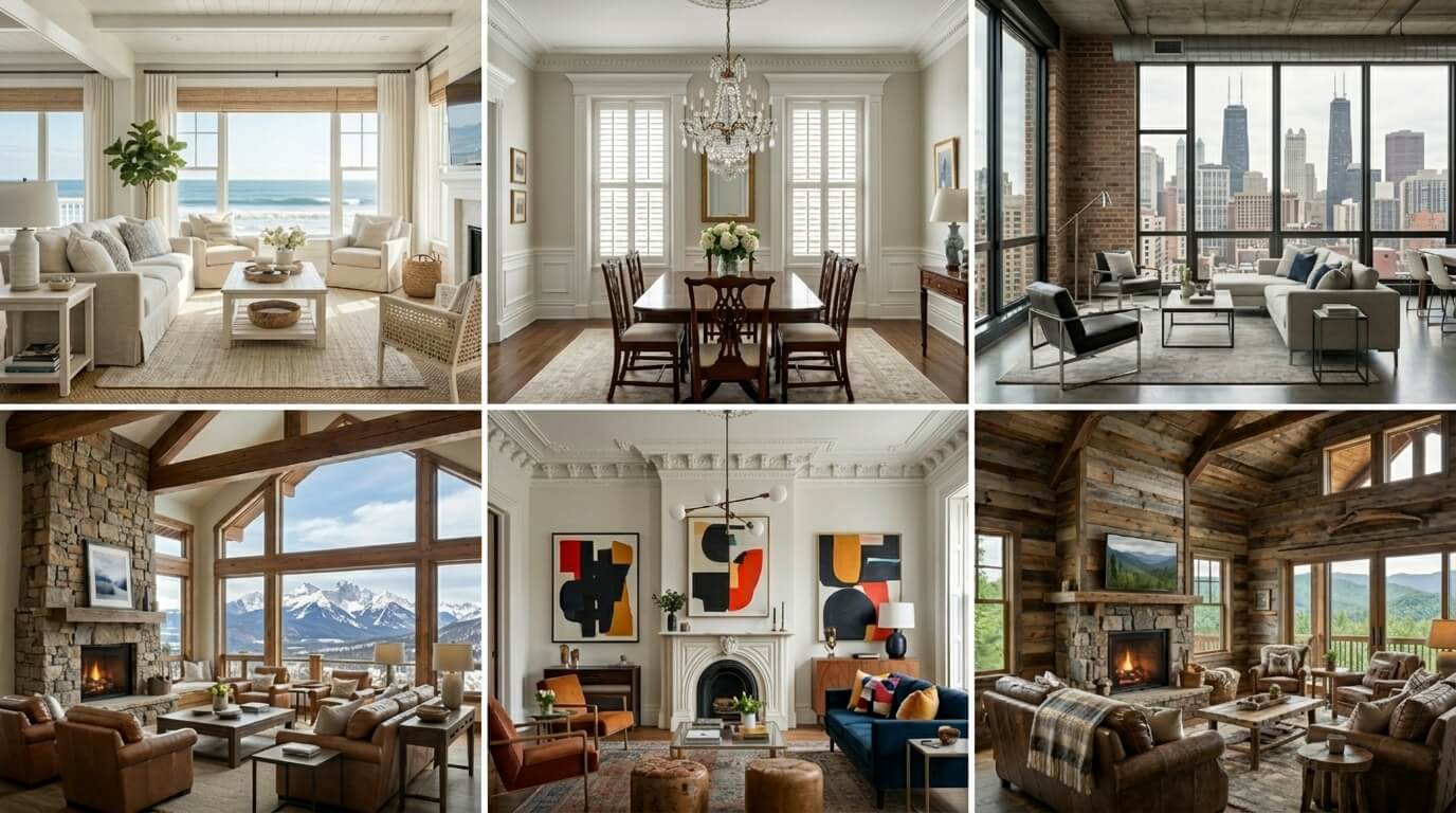 Regional Interior Decorators in the US: Finding the Right Designer Near You