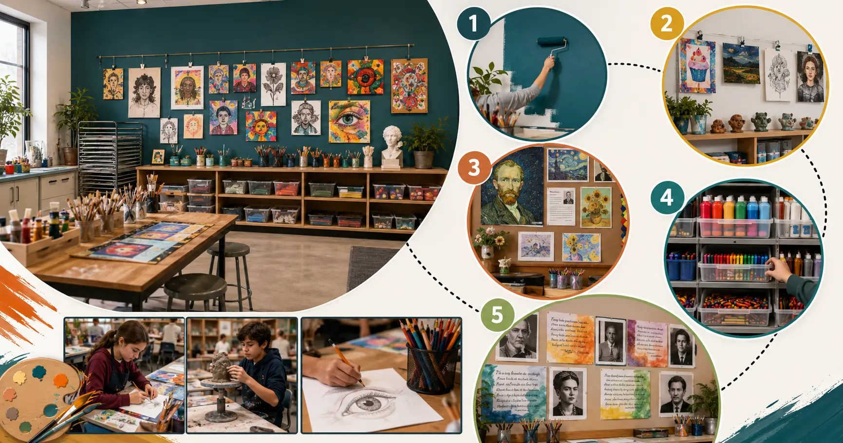 Art Classroom Decorating Ideas: How to Build a Creative Sanctuary