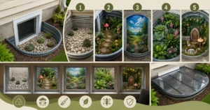 Basement Window Well Decorating Ideas: From Eyesore to Eye-Catcher