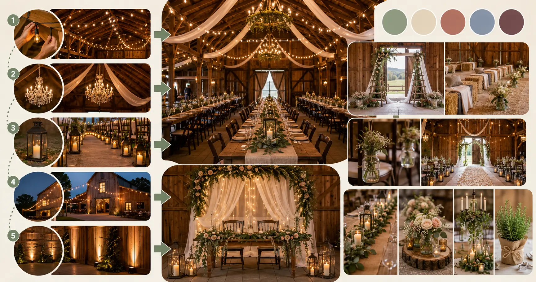 Decorating a Barn for a Wedding: The Complete Rustic Romance Guide