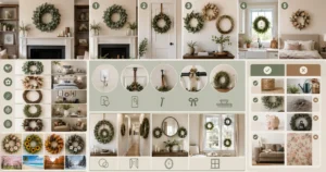 Decorating with Wreaths Indoors: Beyond the Front Door