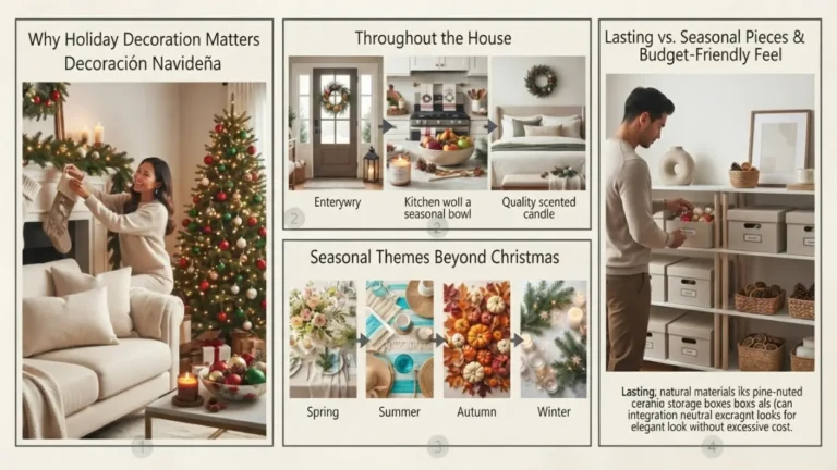 Interior Holiday Decoration: Transform Your Home for Every Season