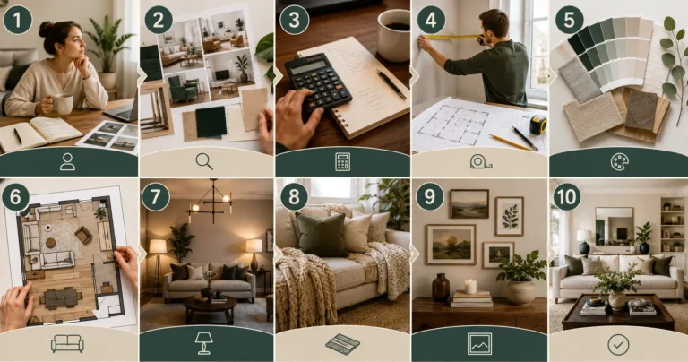 The Interior Decorating Process: How to Transform Any Space Step by Step