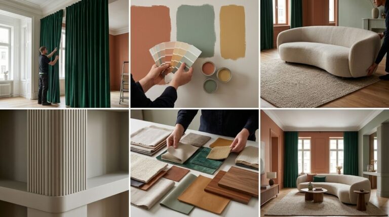 Interior Decoration Trends 2026: Curtains, Color Theory, Columns & Chic Decor